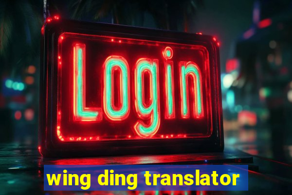 wing ding translator